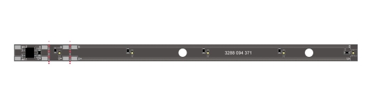 BEMO 6541600 - LED Innenbeleuchtung für Mittelwagen 3288/3588/3688